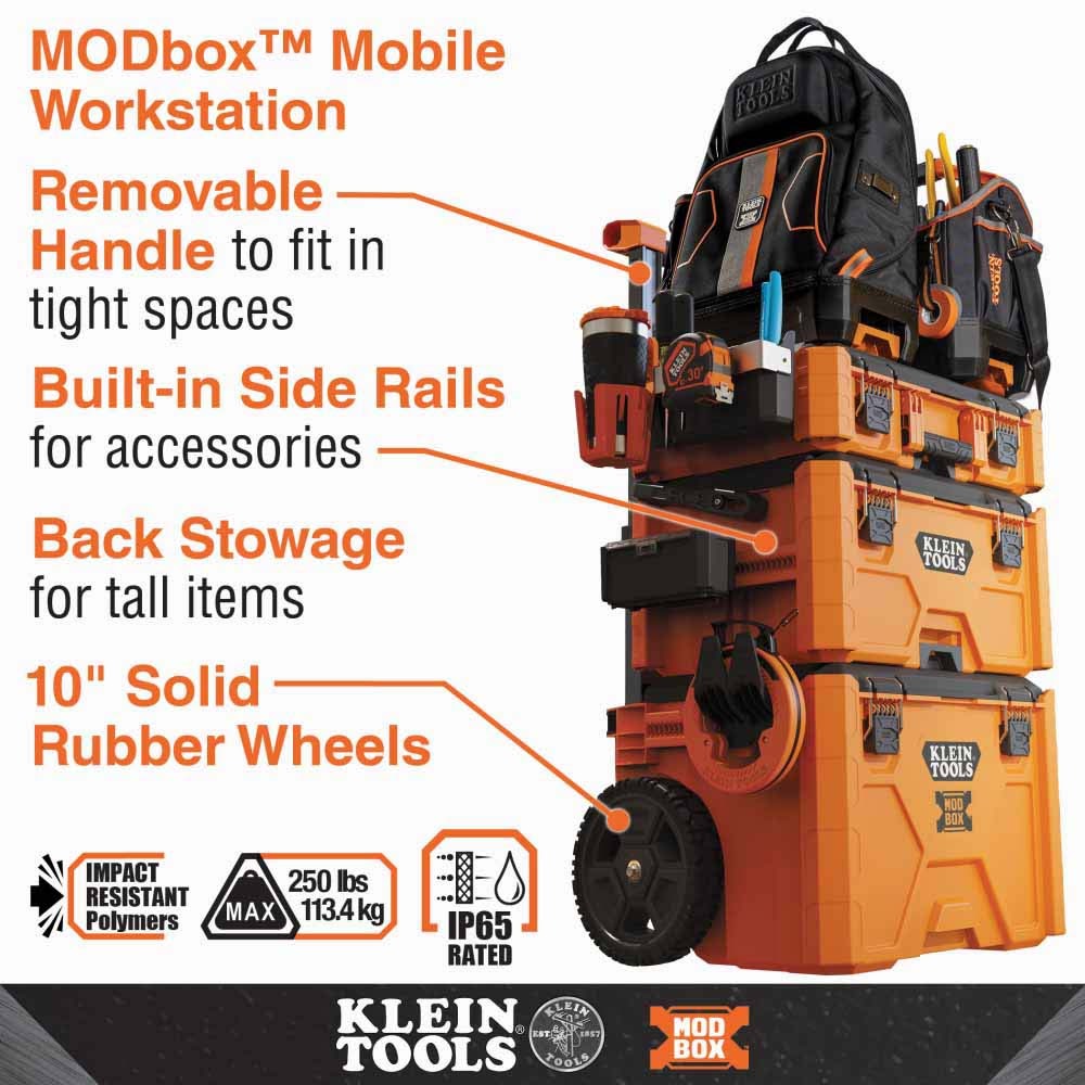 Klein 54904MBR MODbox Bin for Small Toolbox - 2