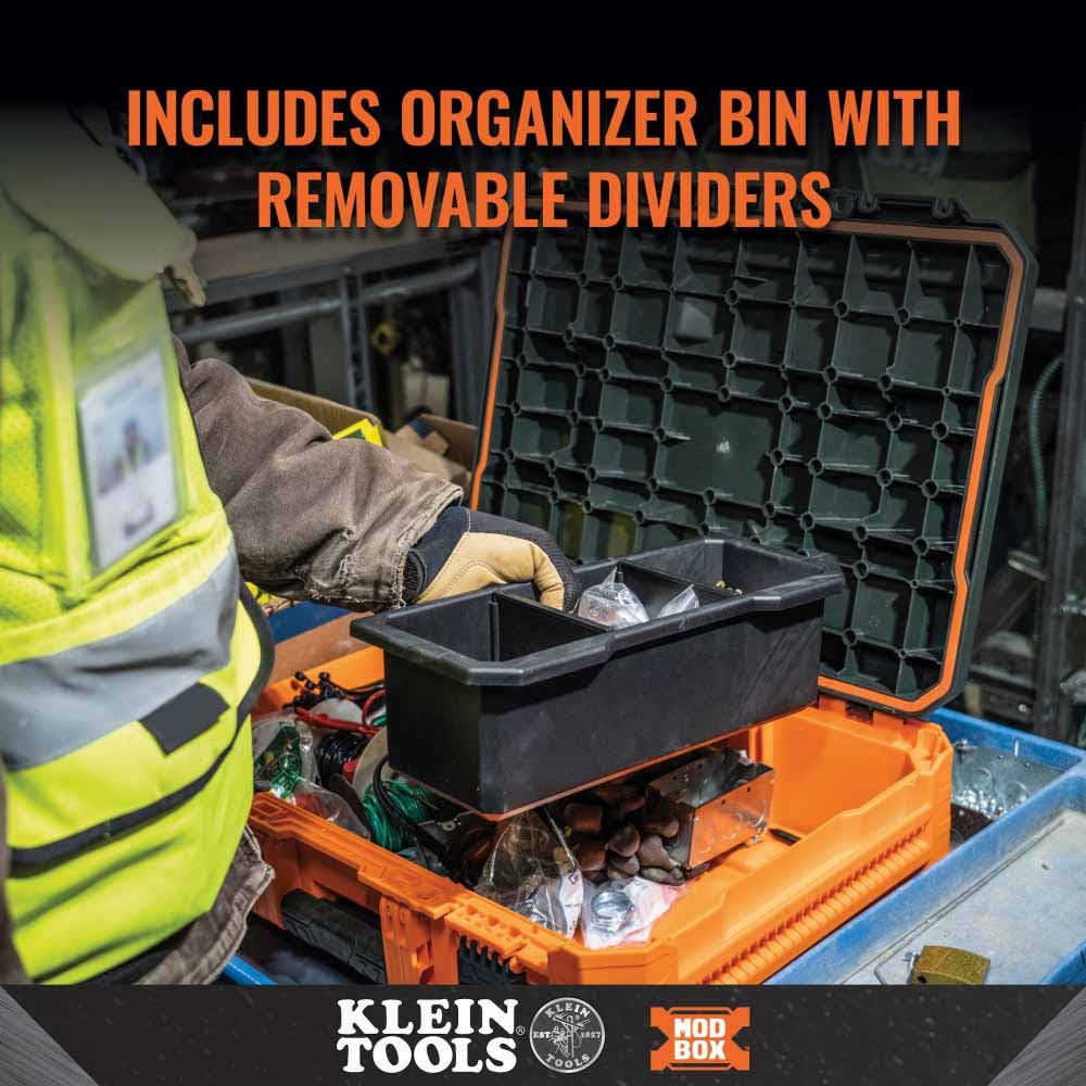 Klein 54904MBR MODbox Bin for Small Toolbox - 3