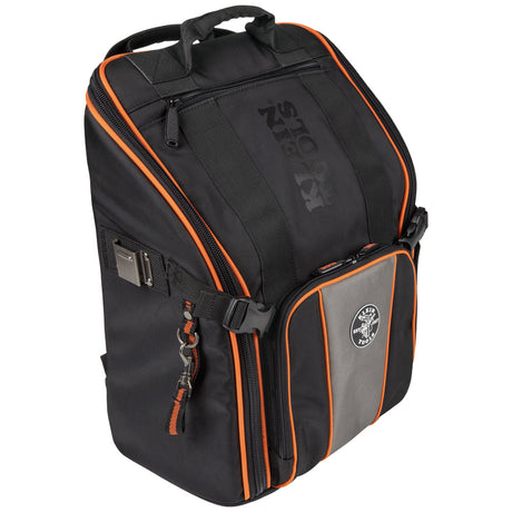 Klein 55482 Tradesman Pro™ Tool Station Tool Bag Backpack, 21 Pockets, 17.25-Inch