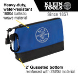 Klein 55559 Stand-up Zipper Bags, 7" and 14", 2-Pack - 4