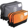 Klein 55579 Double Zipper Tool Bag, 2-Pack