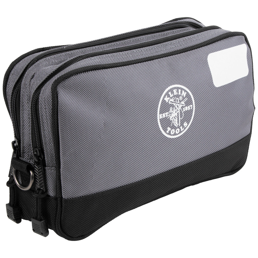 Klein 55583 Double Zipper Bag, 12 x 7"