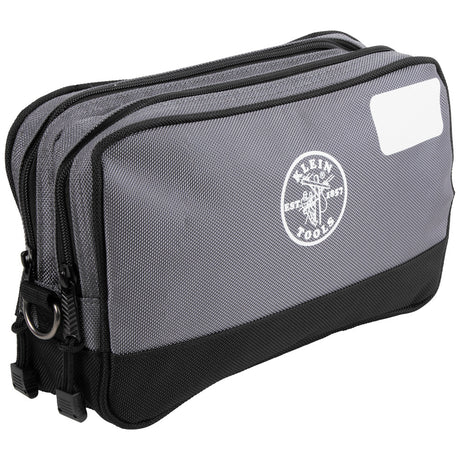 Klein 55583 Double Zipper Bag, 12 x 7"