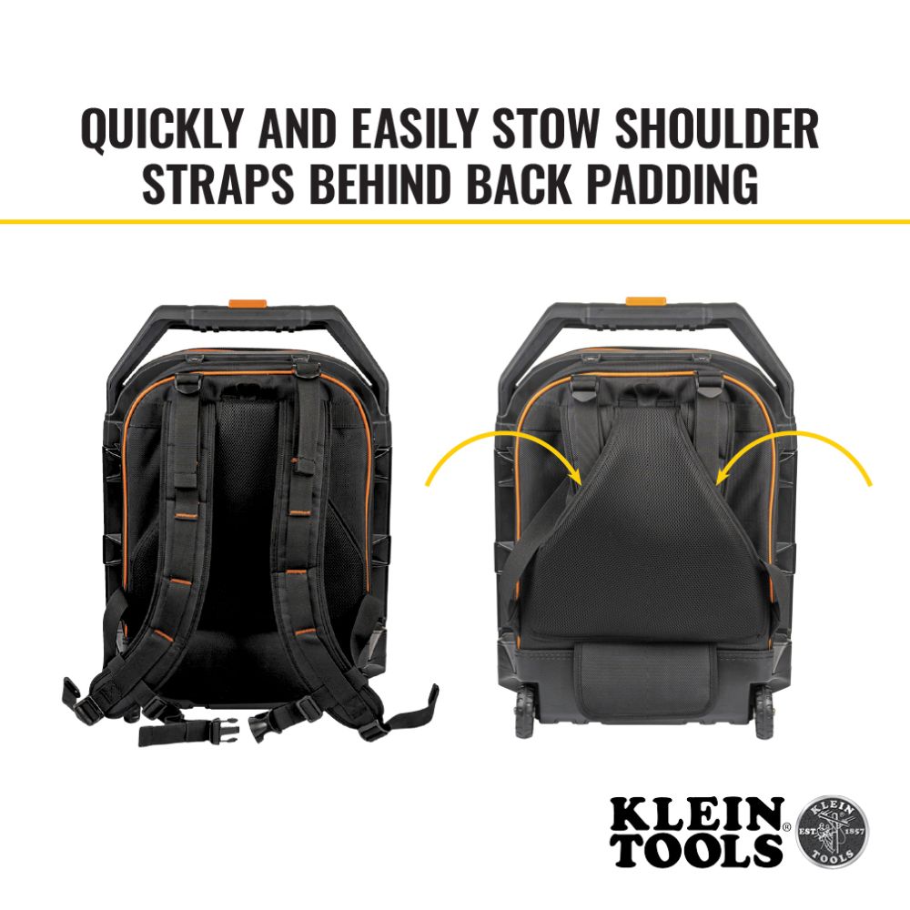 Klein 55604 Rolling Tool Backpack - 5