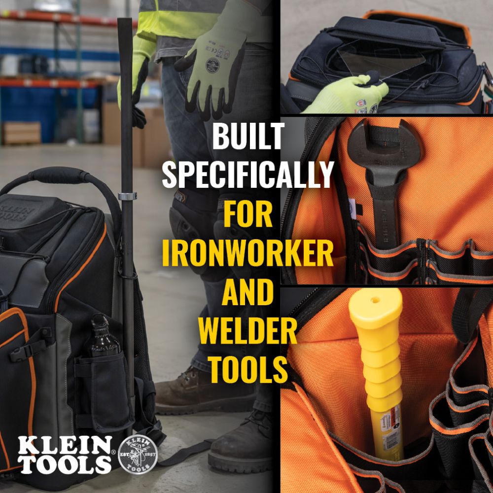 Klein 55665 Tradesman Pro™ Ironworker and Welder Backpack - 7