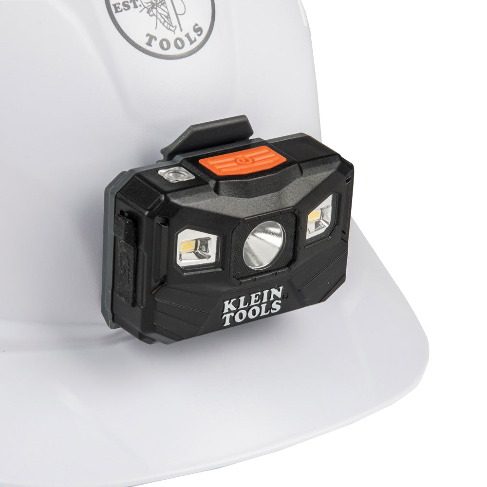 Klein 56048 Rechargeable Headlamp with Strap, 400 Lumen All-Day Runtime, Auto-Off - 10