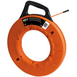 Klein 56059 Grooved Fiberglass Fish Tape 200-Foot