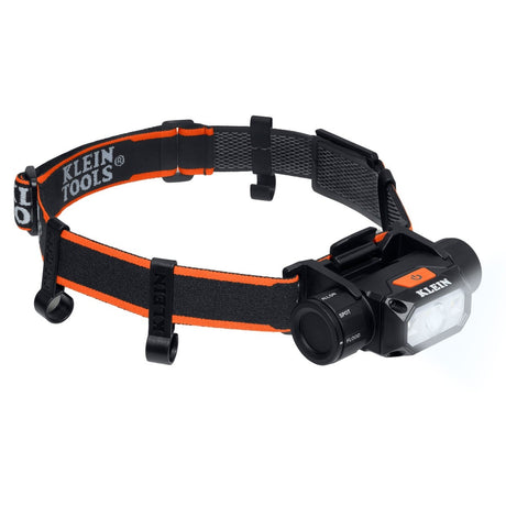 Klein Tools 56078 1000 Lumen Rechargeable LED Headlamp with Strap and Magnetic Base
