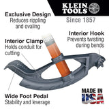 Klein Tools 56211 Conduit Bender Head, Iron, 1-1/4" - 2