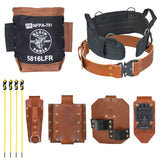 Klein 5800IWBXL Ironworker Complete Toolbelt System, Extra Large