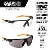 Klein 60159 Standard Safety Glasses, Clear Lens - 2