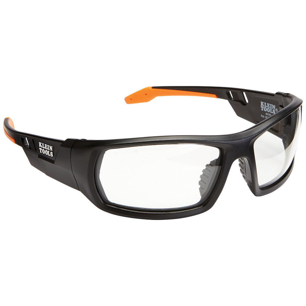 Klein 60163 Professional Safety Glasses, Full Frame, Clear Lens