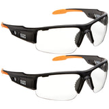 Klein 60172 PRO Safety Glasses, Wide Lens, 2-Pack