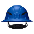 Klein Tools 60249T2 Class E Type 2 Non Vented Full Brim Hard Hat with Chin Strap Blue
