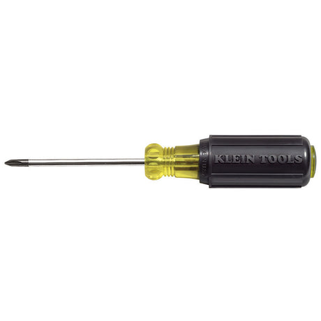 Klein Tools 603-3 #1 Phillips Screwdriver, 3" Round Shank