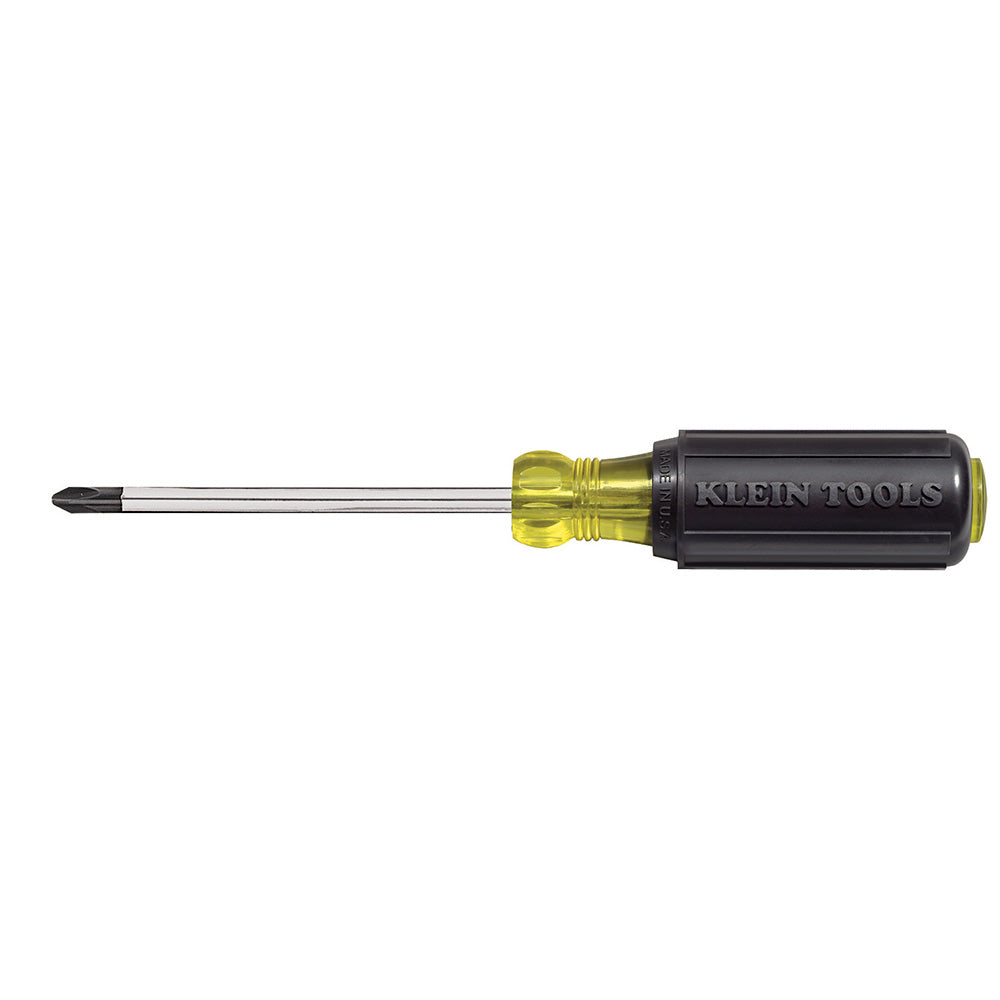 Klein 603-4 #2 Phillips Screwdriver 4" Round Shank