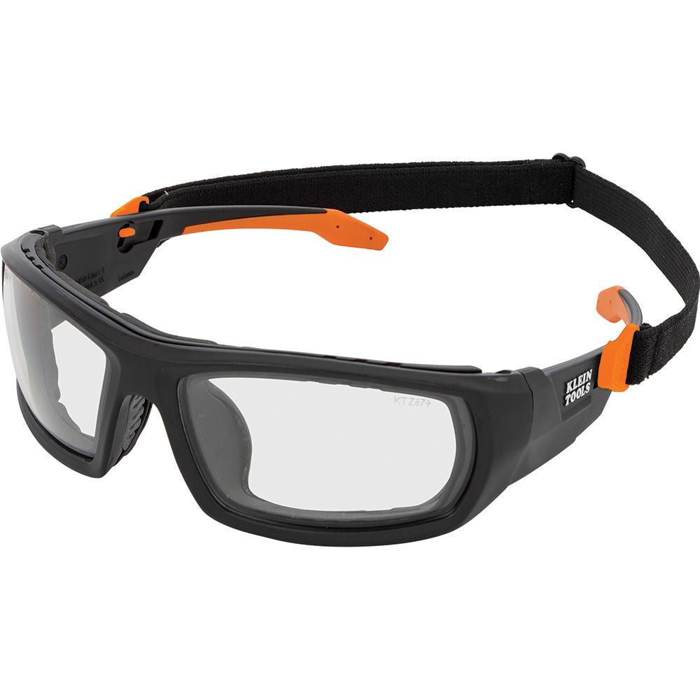 Klein 60470 Professional Full-Frame Gasket Safety Glasses, Clear Lens - 2