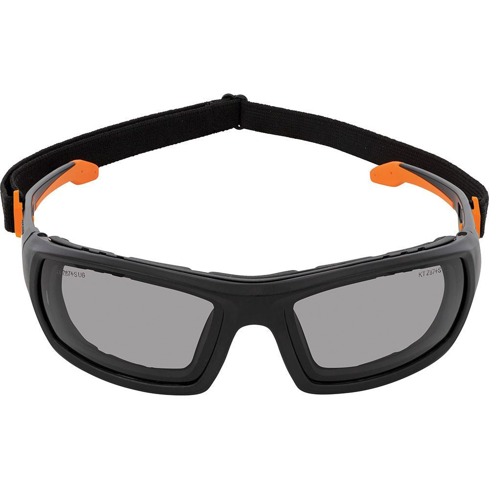 Klein 60471 Professional Full-Frame Gasket Safety Glasses, Gray Lens - 3