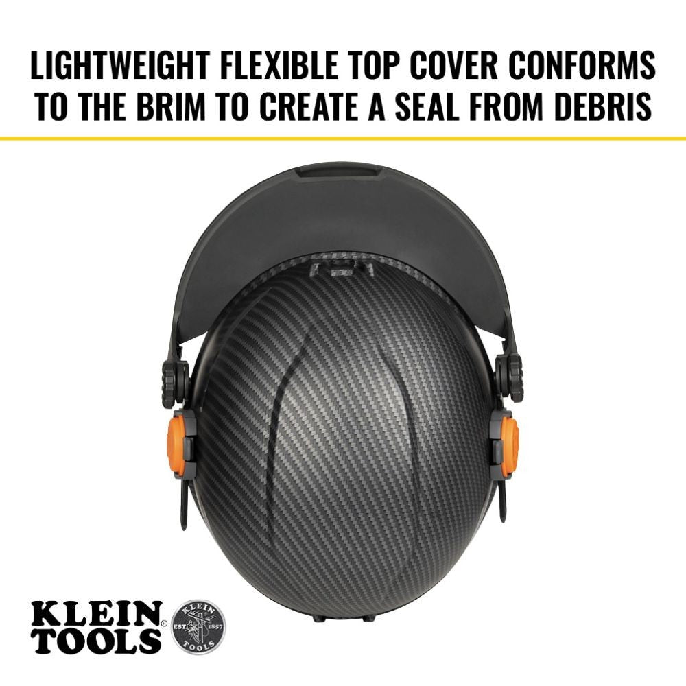 Klein 60473 Face Shield, Safety Helmet and Cap-Style Hard Hat, Gray Tint - 4