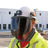 Klein 60473 Face Shield, Safety Helmet and Cap-Style Hard Hat, Gray Tint - 7