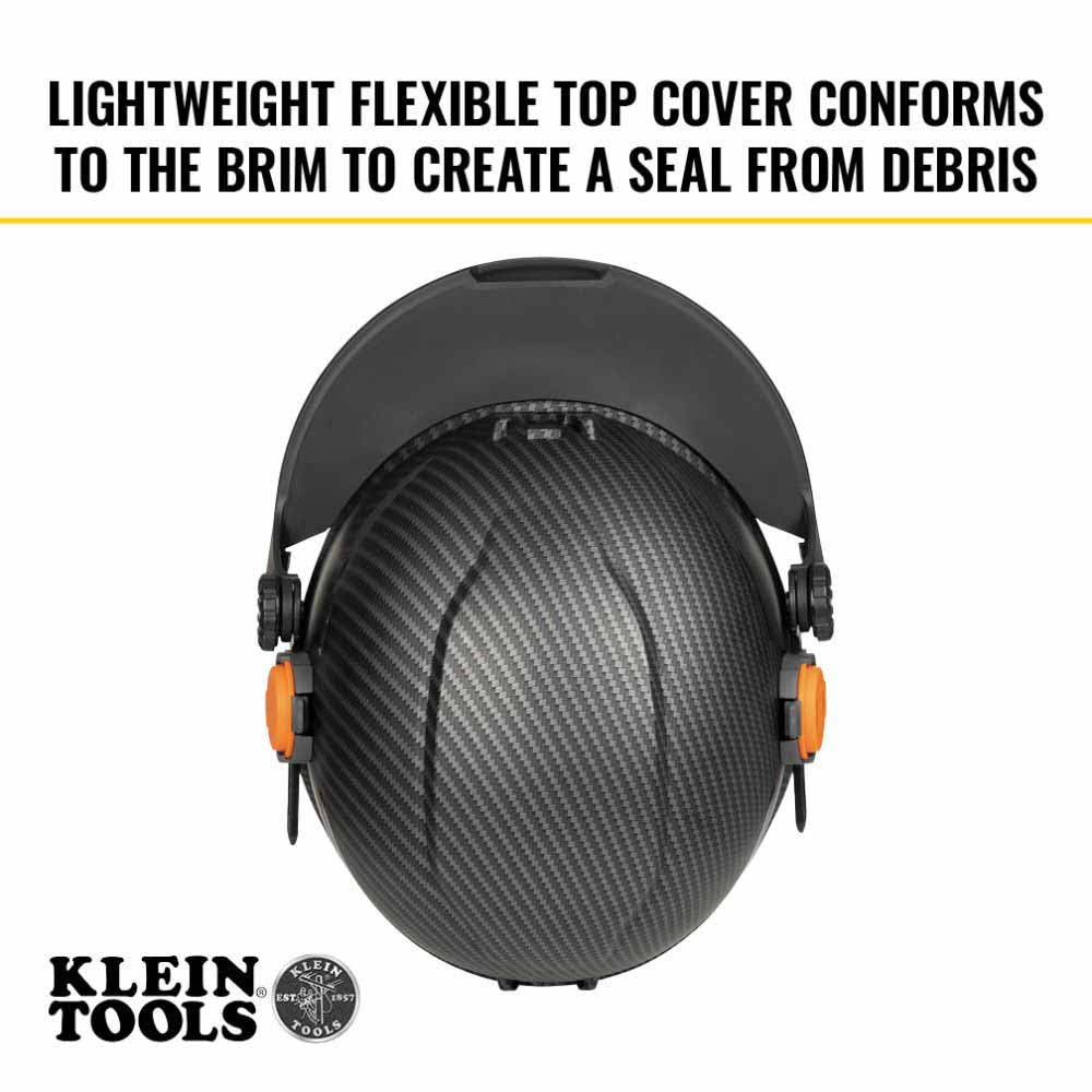 Klein Tools 60477 Replacement Face Shield Lens, Cap Style, Gray Tint - 3