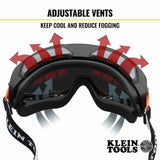 Klein 60482 Safety Goggles, Replacement Lens, Gray - 3