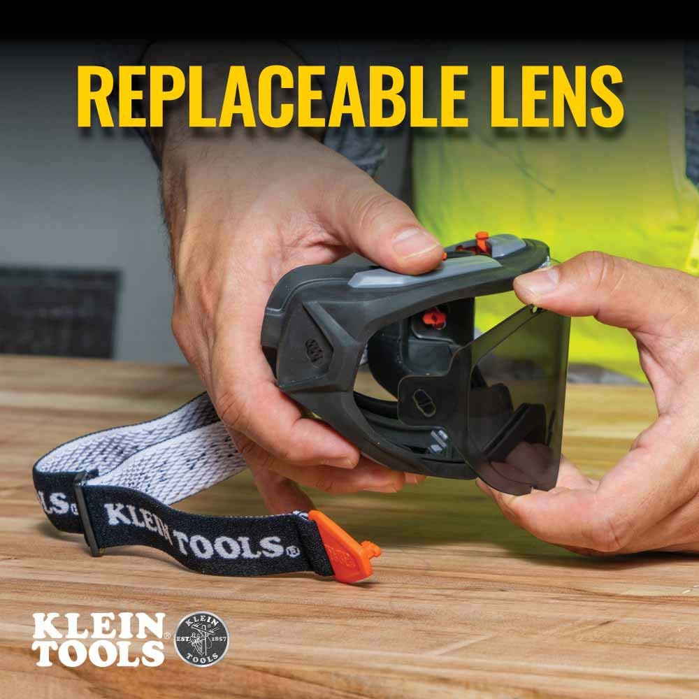 Klein 60482 Safety Goggles, Replacement Lens, Gray - 5