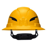Klein Tools 60489T2 Class E Type 2 Non Vented Full Brim Hard Hat with Chin Strap Yellow