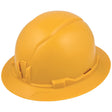 Klein 60489 Hard Hat, Non-Vented, Full Brim Style, Yellow