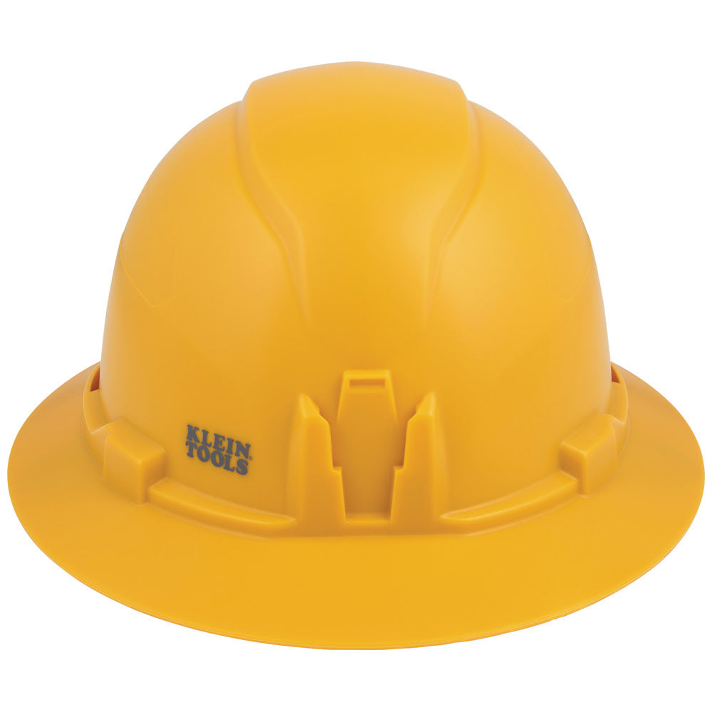 Klein 60489 Hard Hat, Non-Vented, Full Brim Style, Yellow - 6