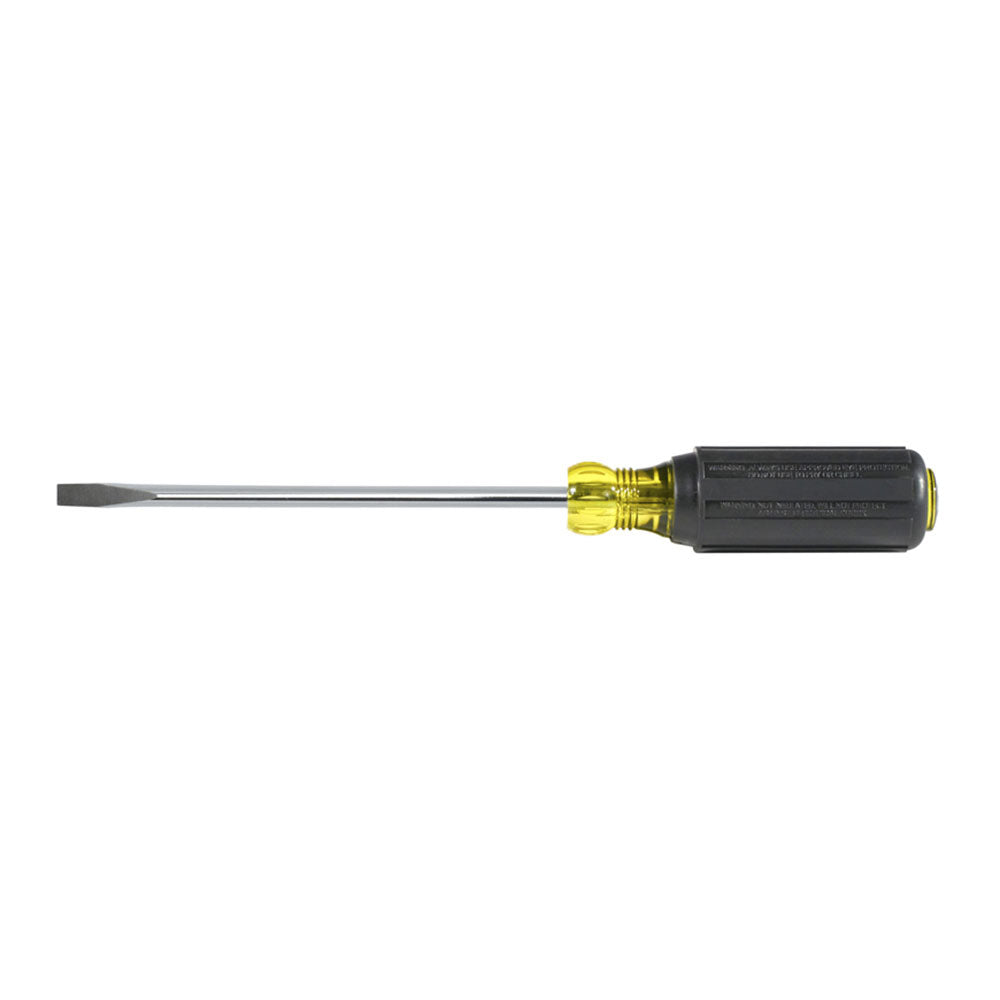 Klein Tools 605-6 1/4" Cabinet Tip Screwdriver, Heavy Duty, 6" - 2