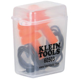 Klein 605036 Corded Earplugs, 6-Pair Pack - 6