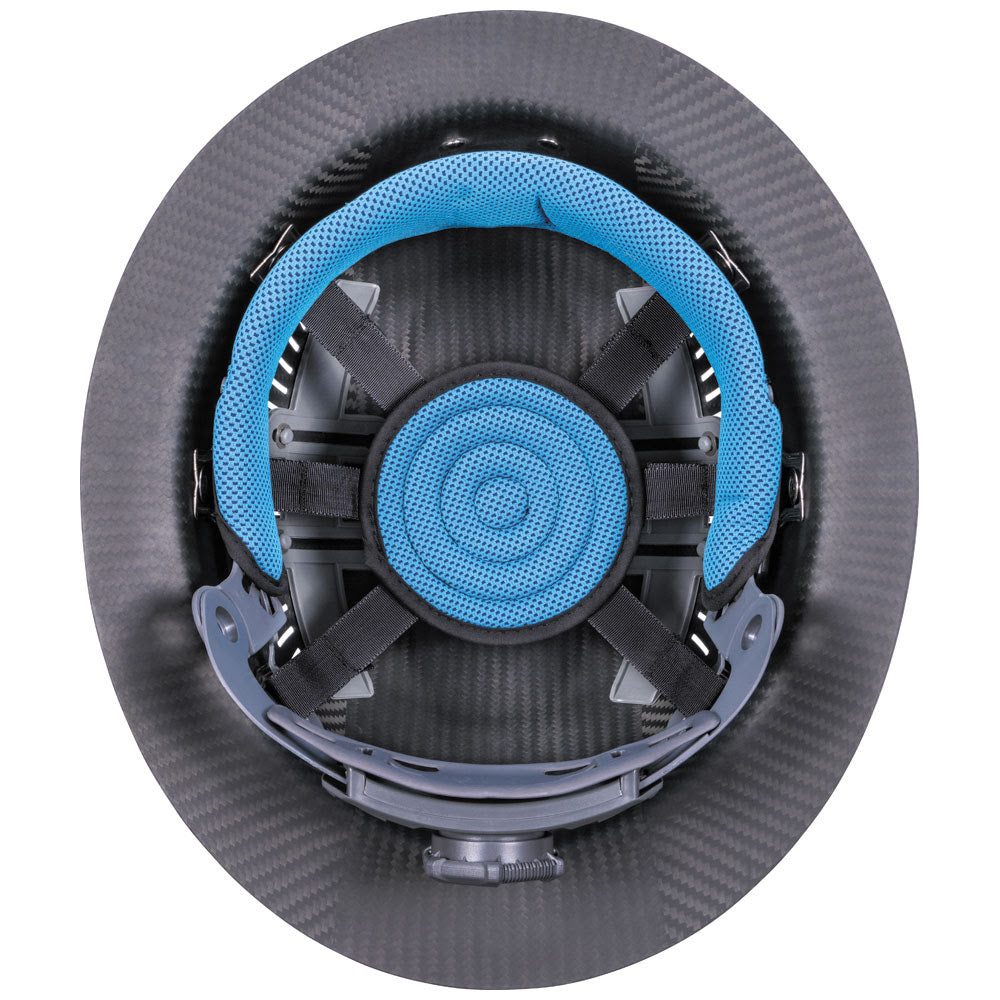 Klein 60512 Klein Carbon Fiber Full Brim Hard Hat with Headlamp, Titan - 3