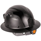Klein 60512 Klein Carbon Fiber Full Brim Hard Hat with Headlamp, Titan - 7
