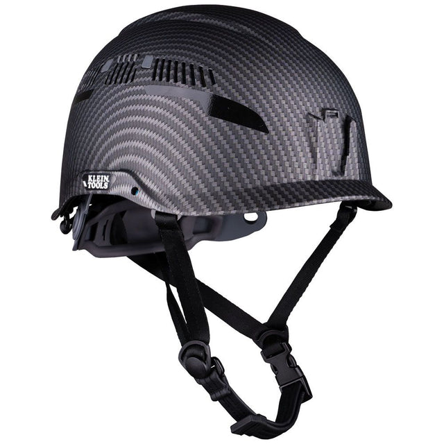 Klein 60516 Safety Helmet, Premium KARBN Pattern, Class C, Vented