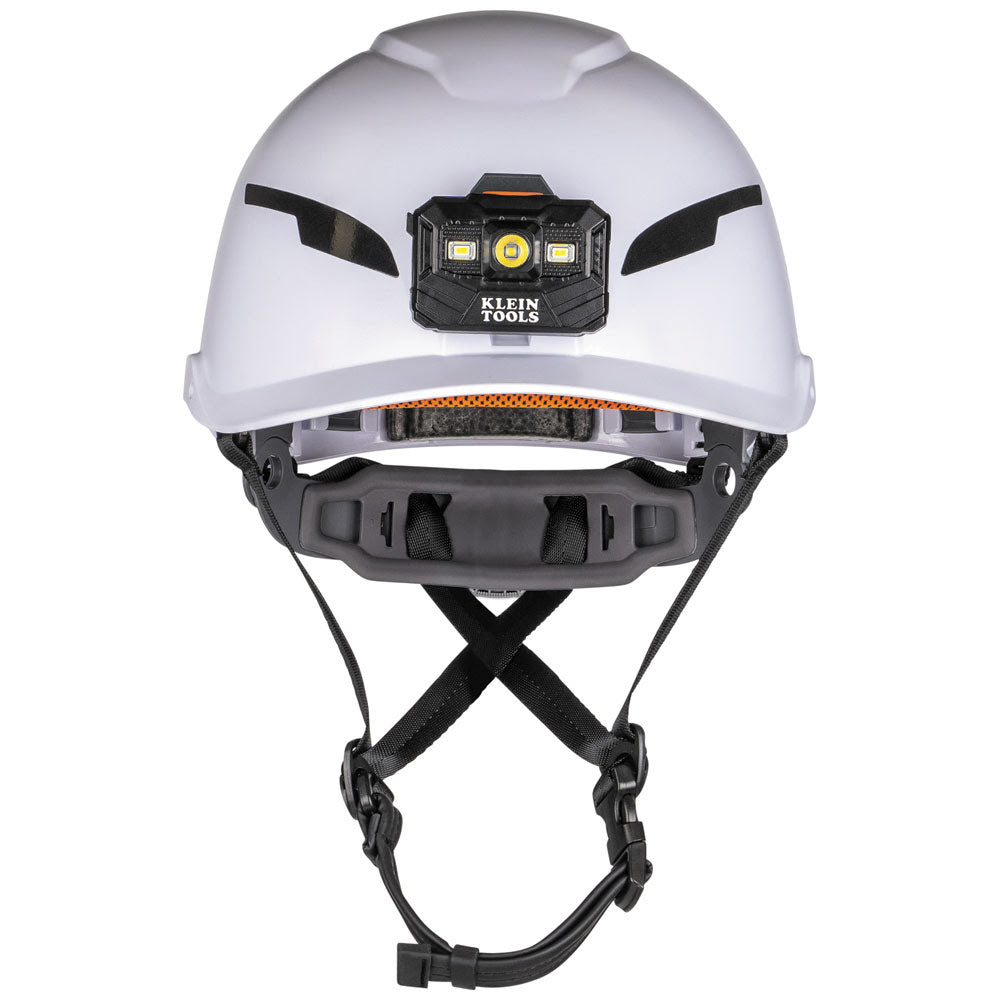 Klein 60525 Safety Helmet, Type-2, Non-Vented Class E, with Rechargeable Headlamp - 5