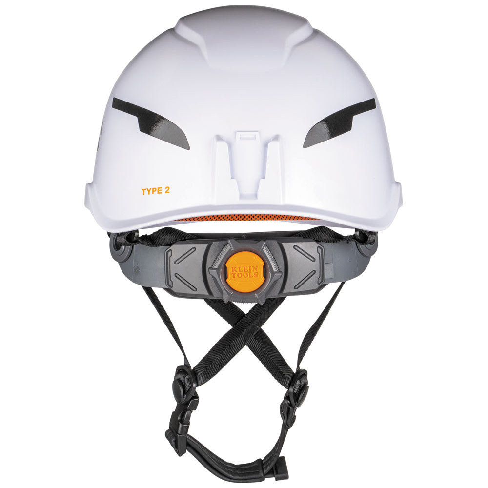 Klein 60525 Safety Helmet, Type-2, Non-Vented Class E, with Rechargeable Headlamp - 6