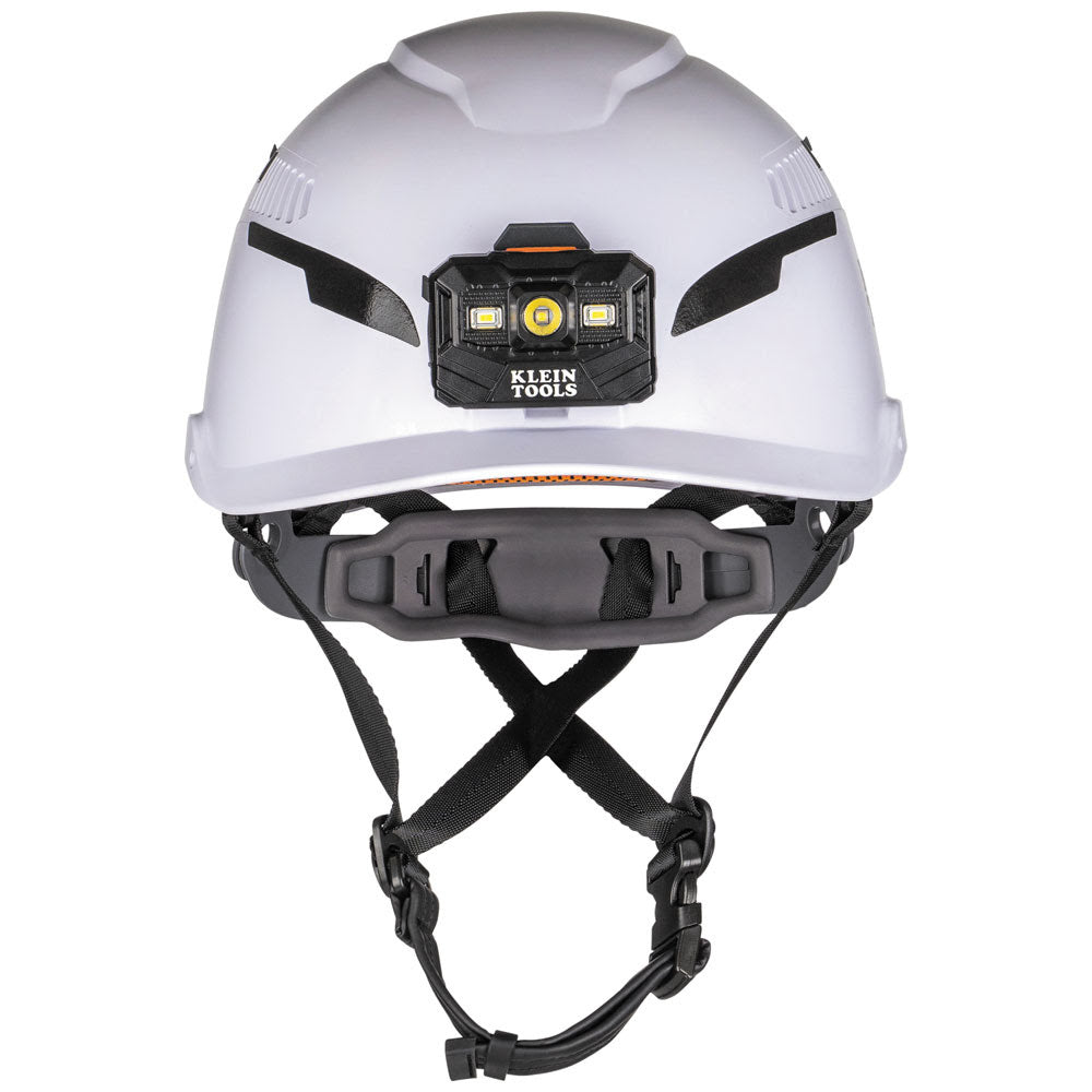 Klein 60526 Safety Helmet, Type-2, Vented Class C, with Rechargeable Headlamp - 4