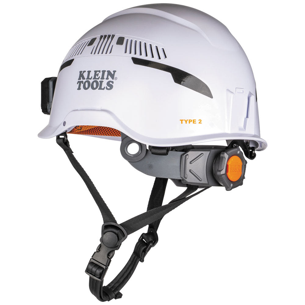 Klein 60526 Safety Helmet, Type-2, Vented Class C, with Rechargeable Headlamp - 6