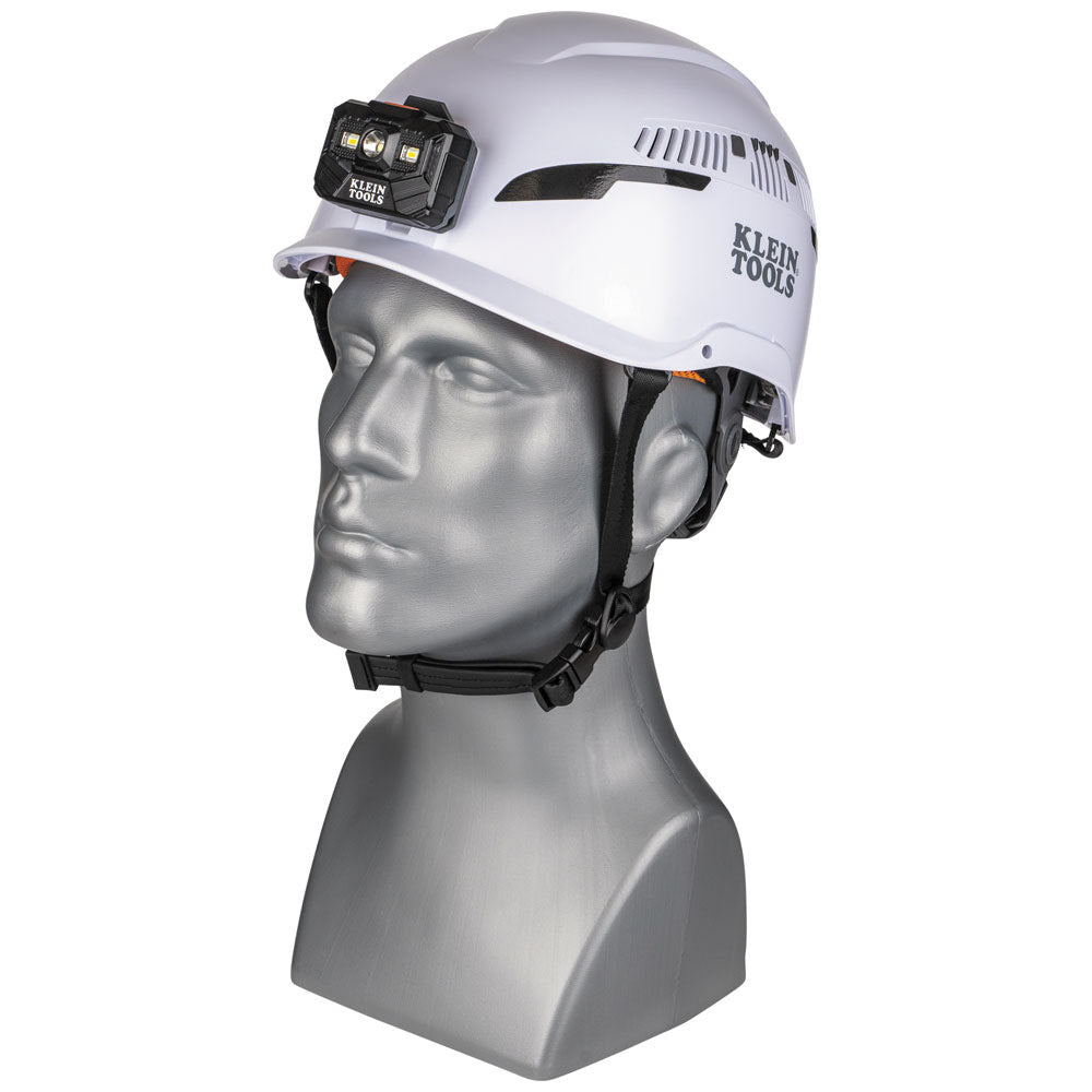 Klein 60526 Safety Helmet, Type-2, Vented Class C, with Rechargeable Headlamp - 9