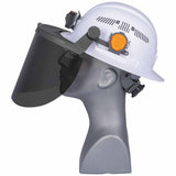 Klein Tools 60531 Replacement Face Shield Lens, Full Brim Hard Hat, Gray Tint - 4