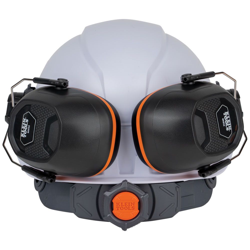 Klein 60532 Hard Hat Earmuffs for Cap Style and Safety Helmets - 3
