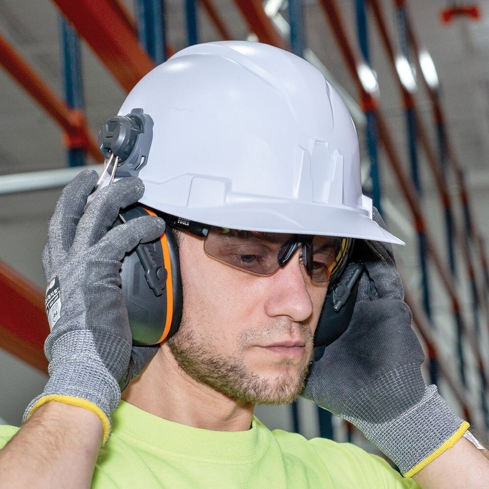 Klein 60532 Hard Hat Earmuffs for Cap Style and Safety Helmets - 11