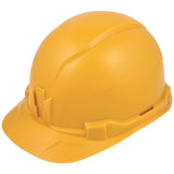 Klein 60535 Hard Hat, Non-Vented, Cap Style, Yellow