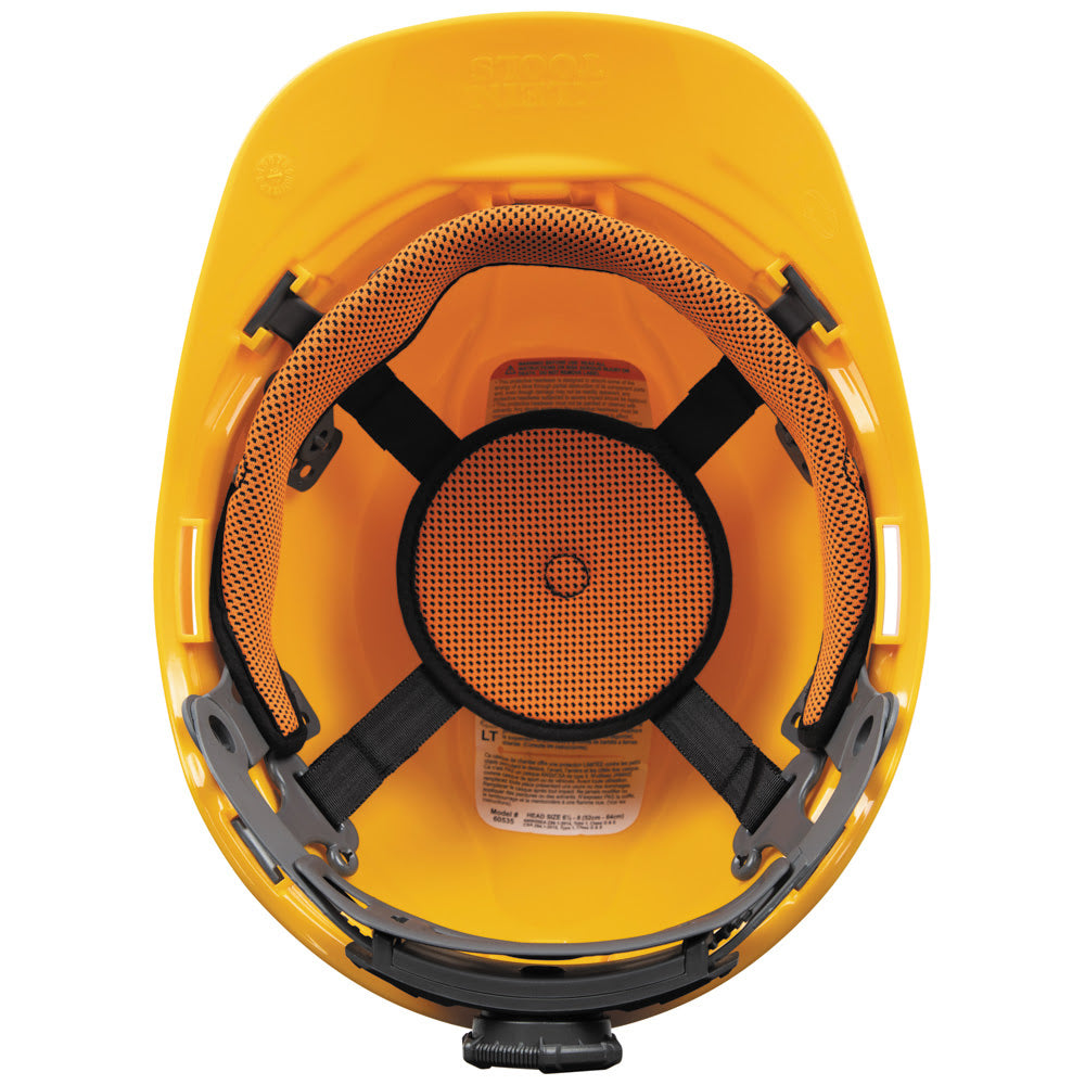 Klein 60535 Hard Hat, Non-Vented, Cap Style, Yellow - 5