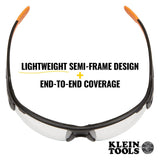 Klein 60536 Professional Safety Glasses, Indoor/Outdoor Lens - 4