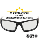 Klein 60537 Professional Safety Glasses, Full-Frame, Indoor/Outdoor Lens - 3