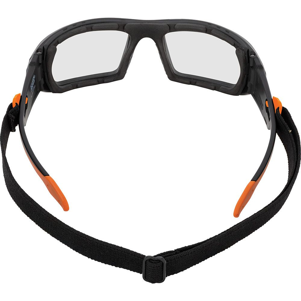 Klein 60538 Professional Full-Frame Gasket Safety Glasses, Indoor/Outdoor Lens - 6