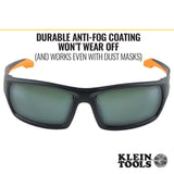 Klein 60539 Professional Safety Glasses, Full Frame, Polarized Lens - 3