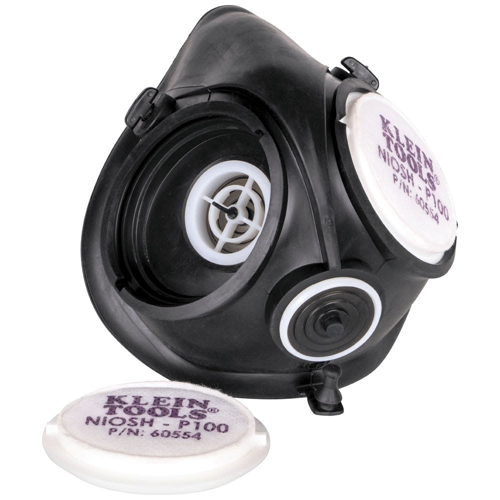 Klein 60553 P100 Half-Mask Respirator, S/M - 8